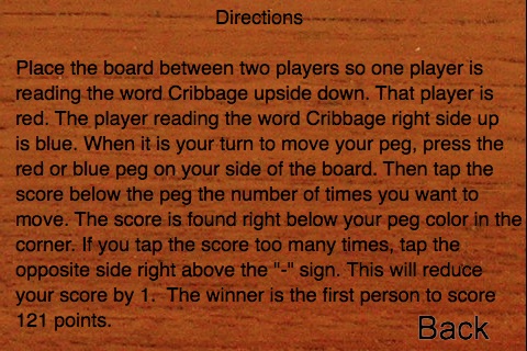 Cribbage Board screenshot 2