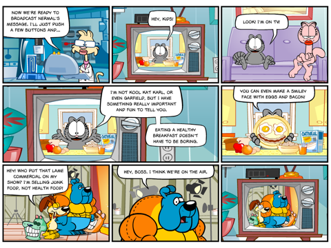 Professor Garfield Forms of Media screenshot 3