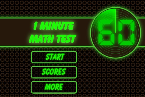 1 Minute Math Test FREE