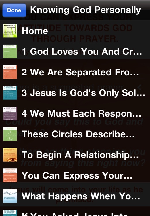 Knowing God Personally screenshot-3