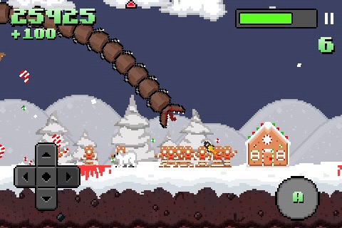 Super Mega Worm Vs Santa(圖3)-速報App