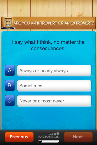 Are you an introvert or an extrovert? screenshot 2