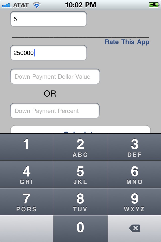 Monthly Mortgage Payment Calculator screenshot 2