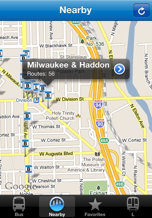 Buster: The Chicago Bus & Train Tracker screenshot-4