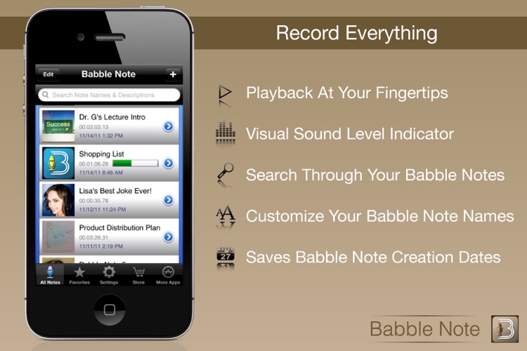 Babble Note