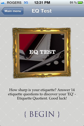 Elizabeth Etiquette screenshot 3