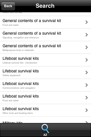 Disaster Emergency Checklist screenshot 2