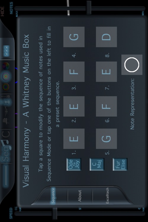 Visual Harmony - A Graphical Music Box
