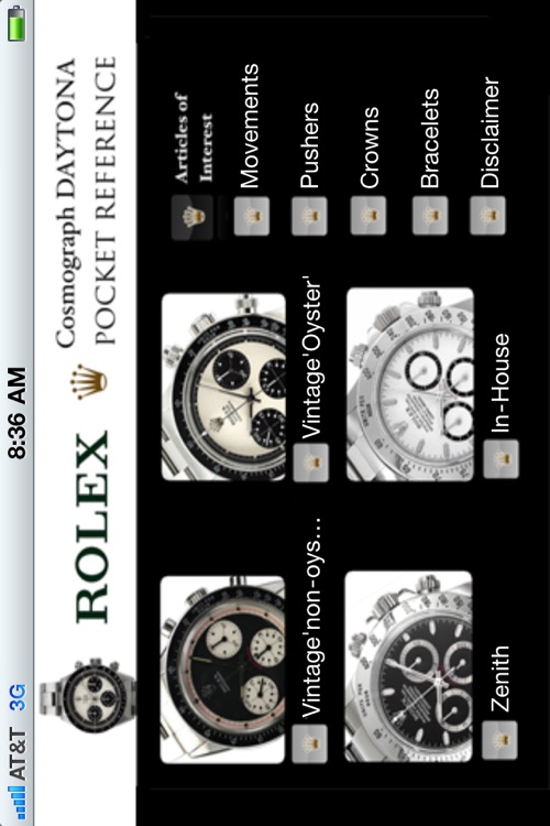 Rolex Cosmograph Daytona Pocket Reference screenshot-3