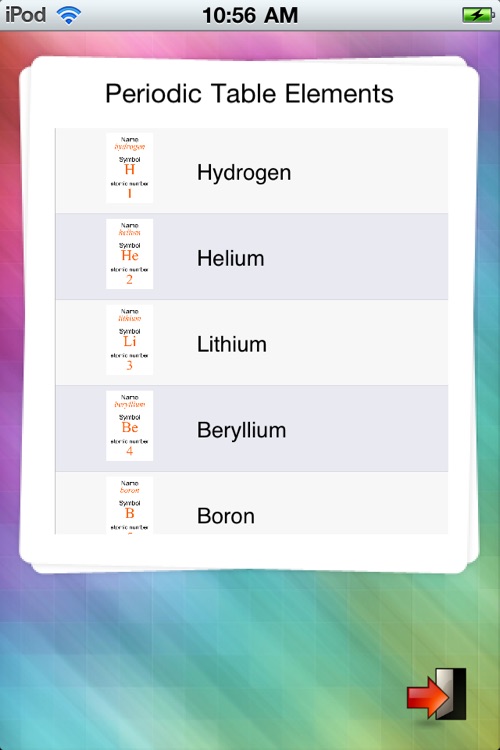 Chemical Elements by Tidels screenshot-4