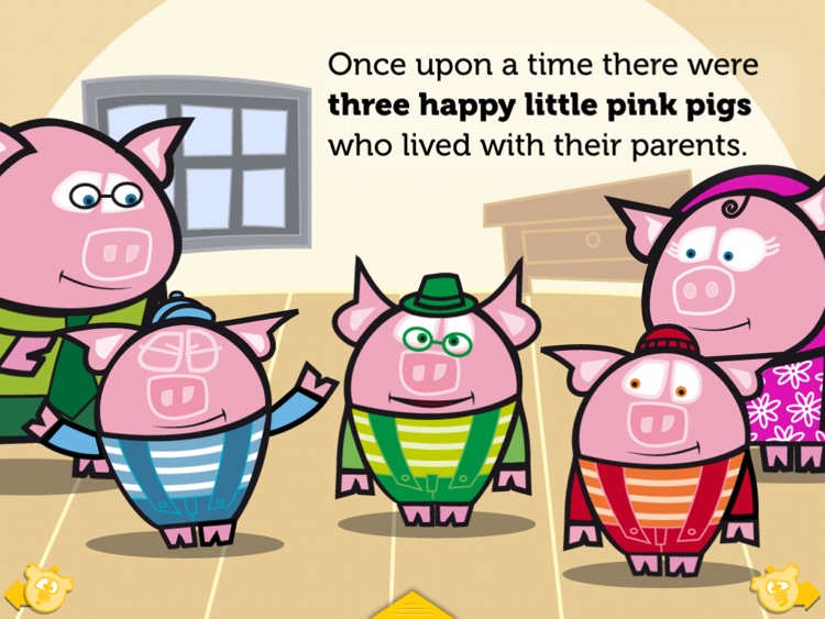 THE THREE LITTLE PIGS HD. ITBOOK STORY-TOY.