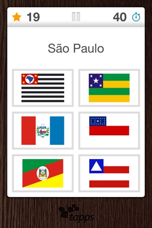 Que bandeira é esta?  - Quiz das bandeiras do Brasil (Name t(圖2)-速報App