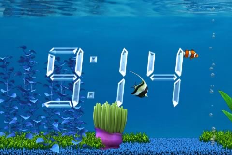 Aquarium Clock