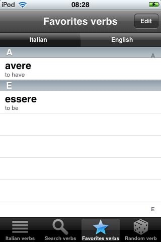 Italian Verbs Free screenshot-3