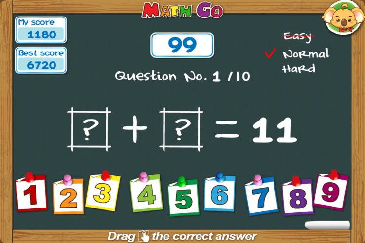 Math GO for iPhone & iPod touch