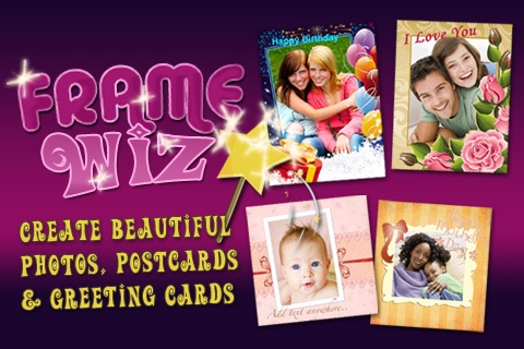 Frame Wiz - Greeting cards, postcards, ecards and frames