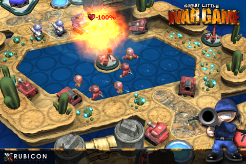 Great Little War Game HD screenshot 4