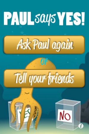 Ask Paul the Psychic Octopus(圖4)-速報App