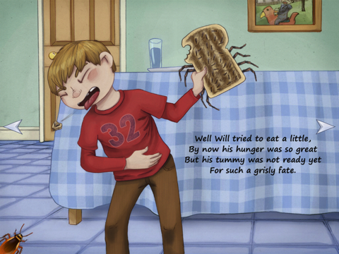 Feed-’Em Fred (The Chef of Dread) interactive storybook (for iPad) screenshot 3
