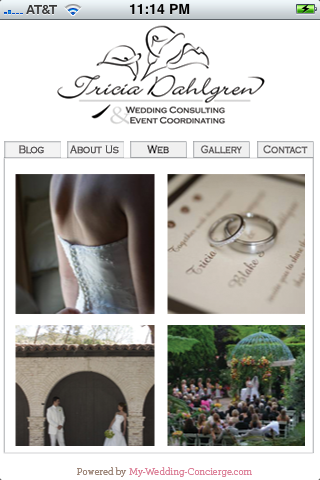 Tricia Dahlgren Weddings screenshot 4