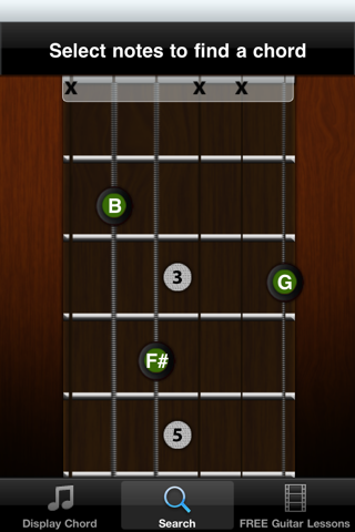 Guitar Chord Library Lite screenshot 3