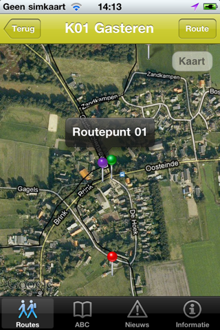 Knapzakroutes screenshot 4