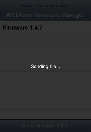 Firmware Manager for AR.Drone screenshot 3