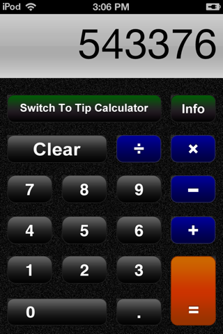 2-in-one: Calculator and Tip Calculator screenshot 3