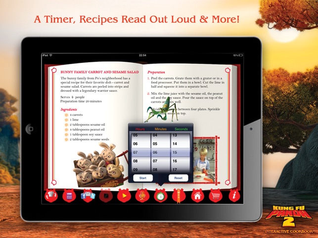 Kung Fu Panda 2 Interactive Cookbook HD Lite(圖5)-速報App