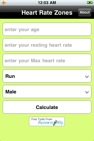 Heart Rate Zones by Runners Ally screenshot 2