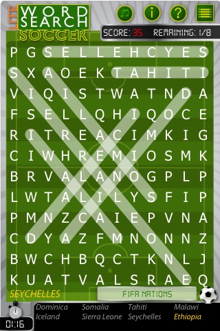 Word Search Soccer Lite