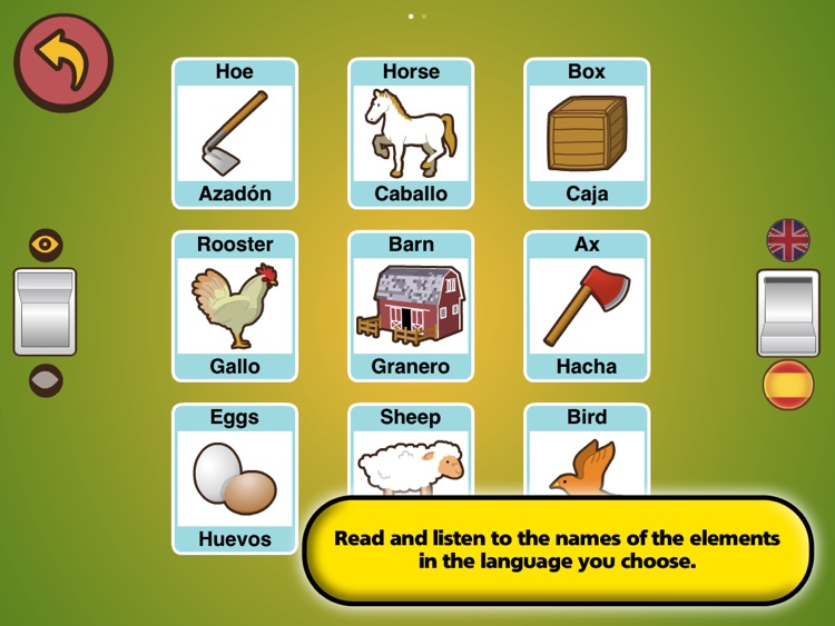 VocabuLand HD Lite - English/Spanish vocabulary