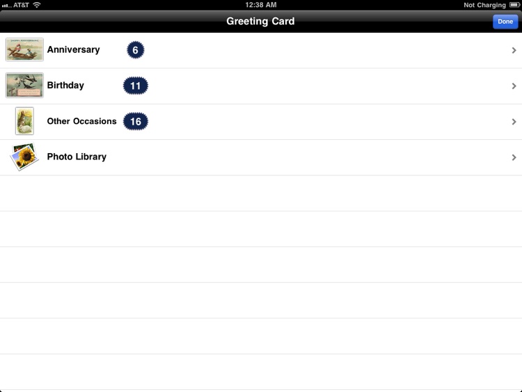 Birthdays Anniversaries & More for iPad