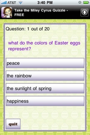 An Easter Quizzle™(圖2)-速報App