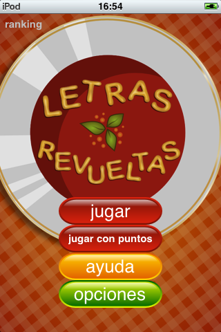 Letras Revueltas (Spanish Anagrams) screenshot 2