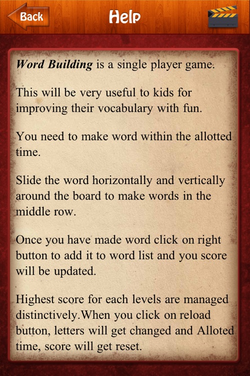 Word Building