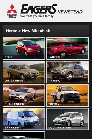 Eagers Mitsubishi screenshot 2