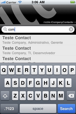 I Company Contacts screenshot 3