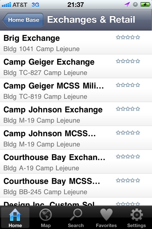 Camp Lejeune Directory