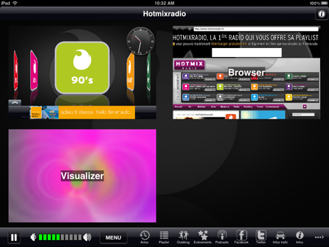 Hotmixradio iPad Edition screenshot 4