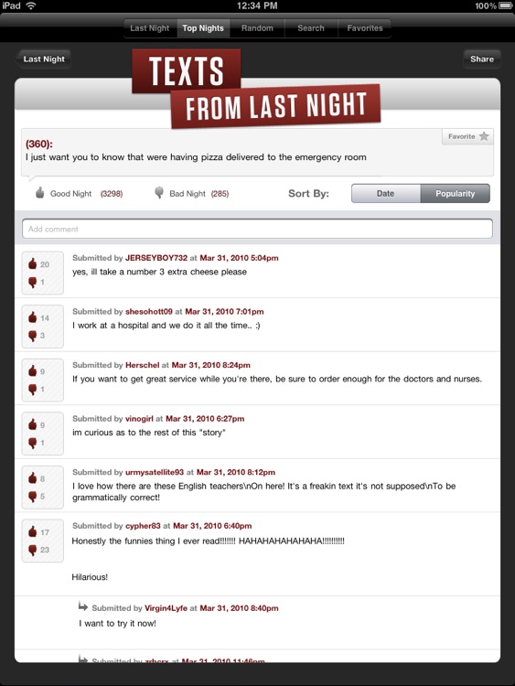 TFLN - iPad Edition