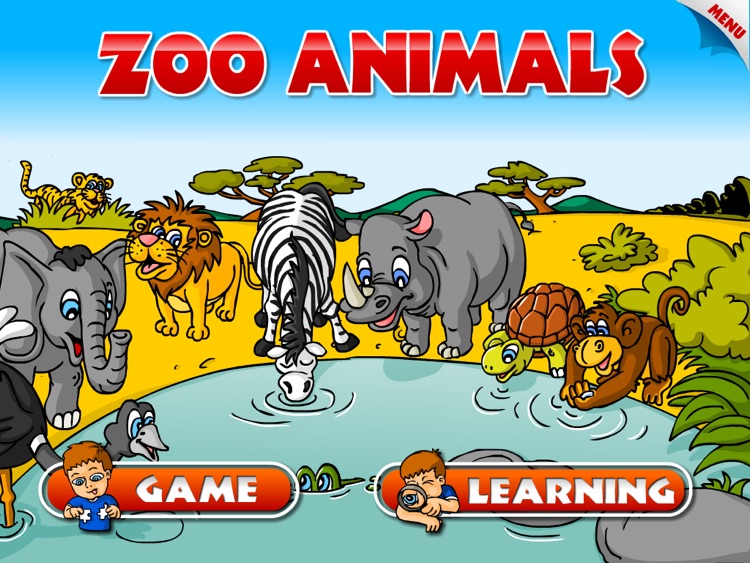 Animals - Zoo and Farm - Kids HD by 22learn screenshot-3