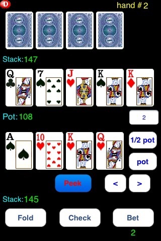 Headsup Omaha Poker Free screenshot-4