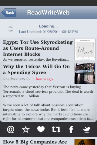 RSS Reader Free for Google Reader screenshot 3