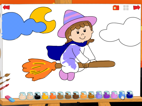 Teo & Bianca Halloween Coloring Book screenshot 2