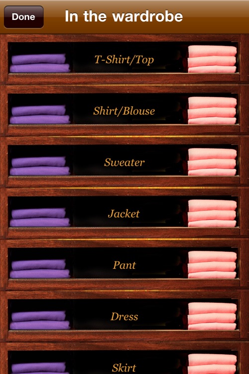 Fashionizer - Mobile Wardrobe