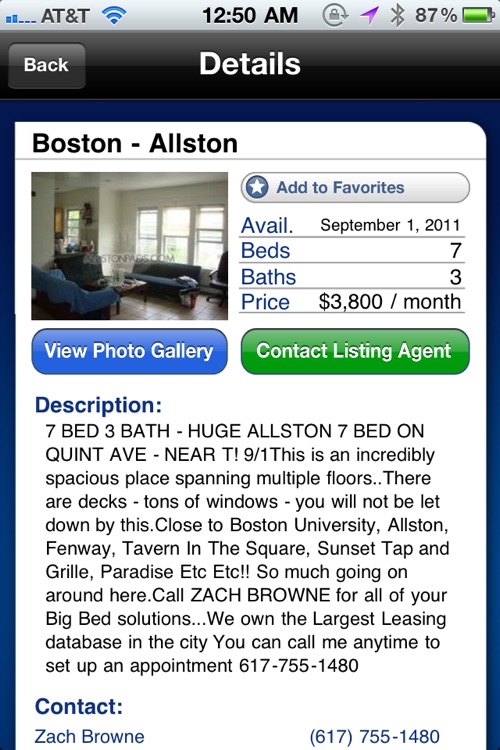 Boston Apartment Finder