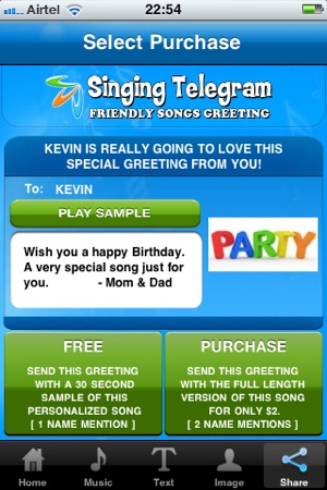 Singing Telegram(圖4)-速報App