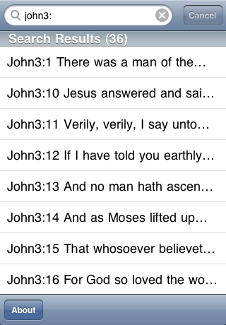 Bible Search screenshot 3
