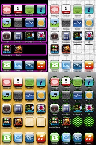 Premium Home Screens and Icon Skins screenshot-4